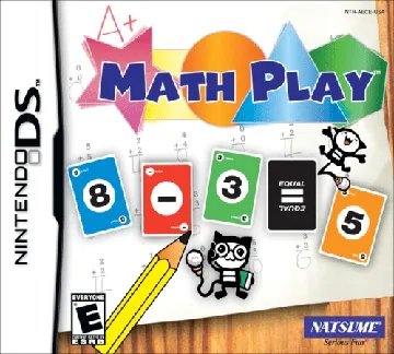 Math Play (USA) (Rev 1) box cover front